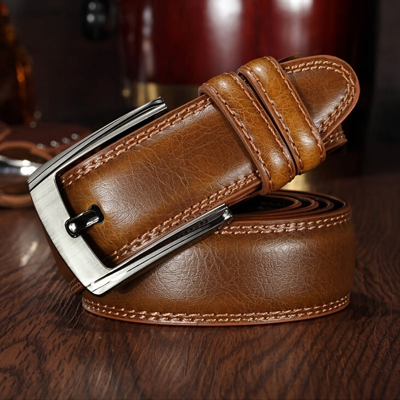 Men's Genuine Cowhide Leather Belt
