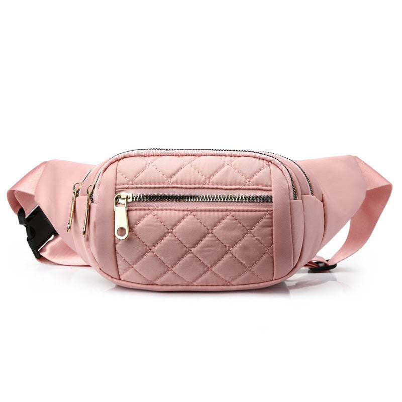 Lightweight Nylon Crossbody Bag | Adjustable Waist & Chest Bag for Party & Casual Wear