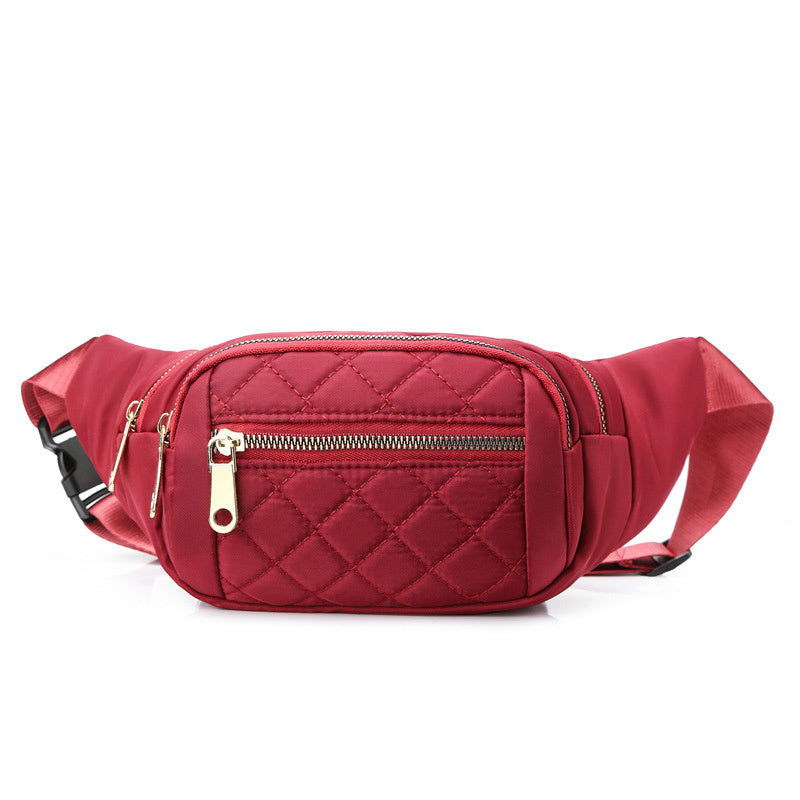 Lightweight Nylon Crossbody Bag | Adjustable Waist & Chest Bag for Party & Casual Wear