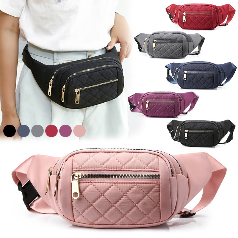 Lightweight Nylon Crossbody Bag | Adjustable Waist & Chest Bag for Party & Casual Wear