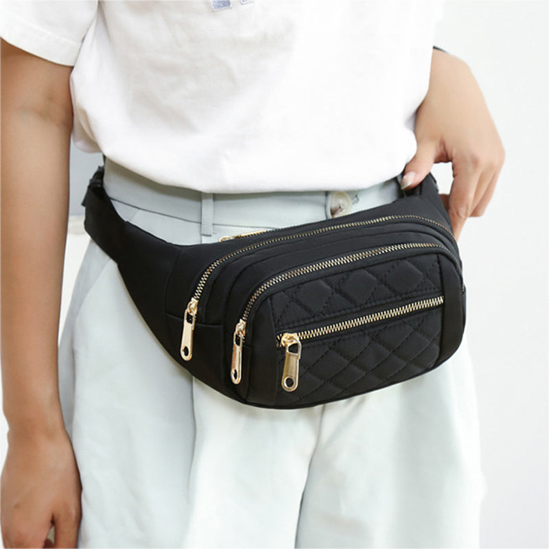 Lightweight Nylon Crossbody Bag | Adjustable Waist & Chest Bag for Party & Casual Wear