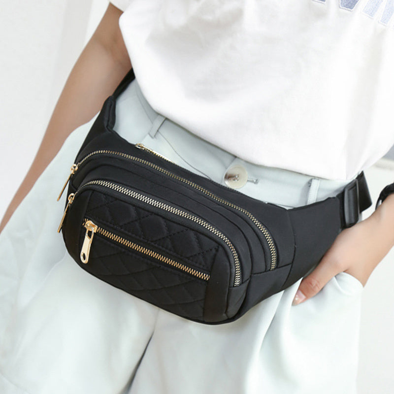 Lightweight Nylon Crossbody Bag | Adjustable Waist & Chest Bag for Party & Casual Wear