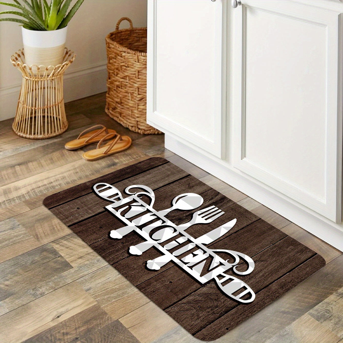 Waterproof Kitchen Mat & Aisle Runner - Stain Resistant Area Rug | Easy Clean
