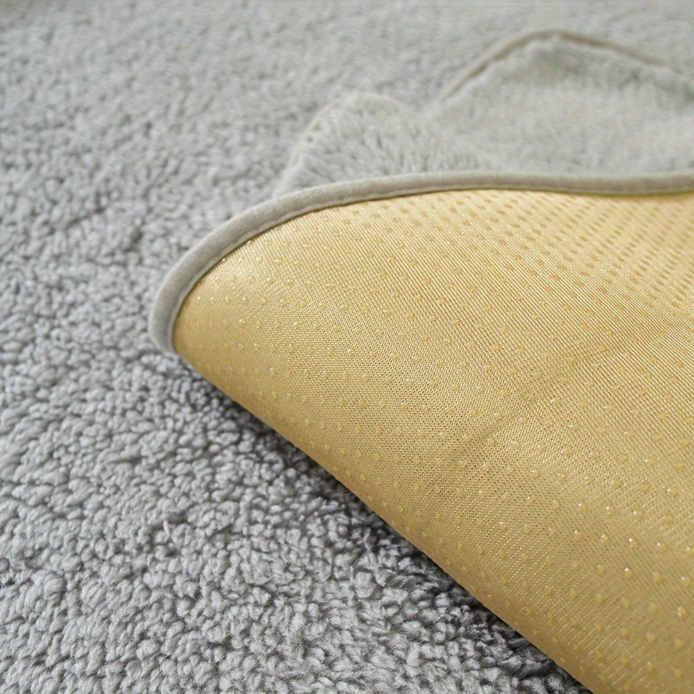 Christmas Decorations Sherpa Fleece Sofa Cover - Thickened Warmly, Soft Plush Fabric, Living Room Sofa Couch Protector, Cozy Winter Home Decor