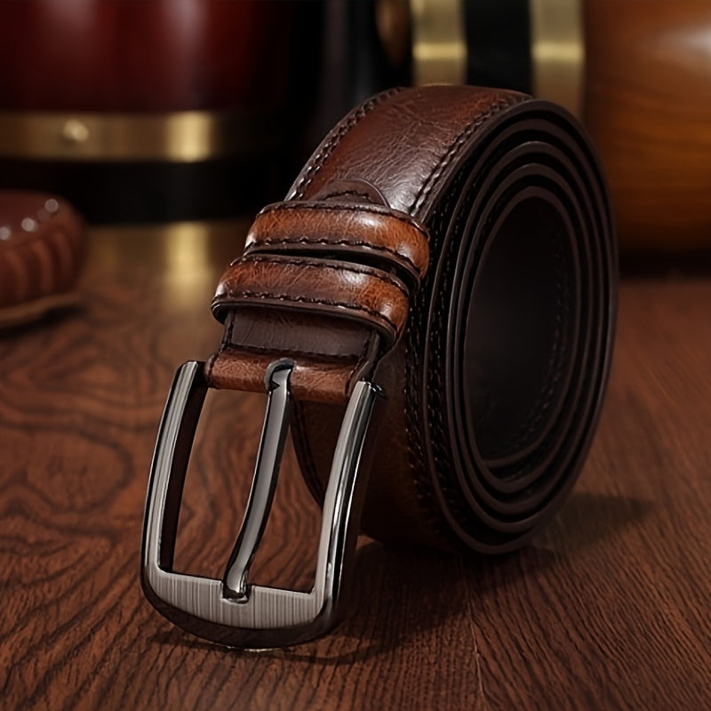 Men's Genuine Cowhide Leather Belt