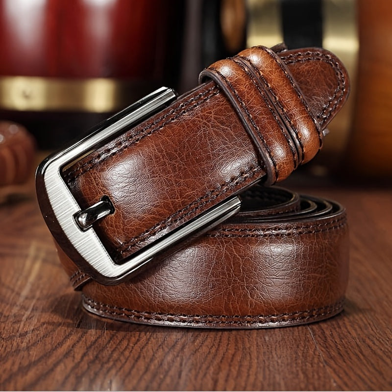 Men's Genuine Cowhide Leather Belt