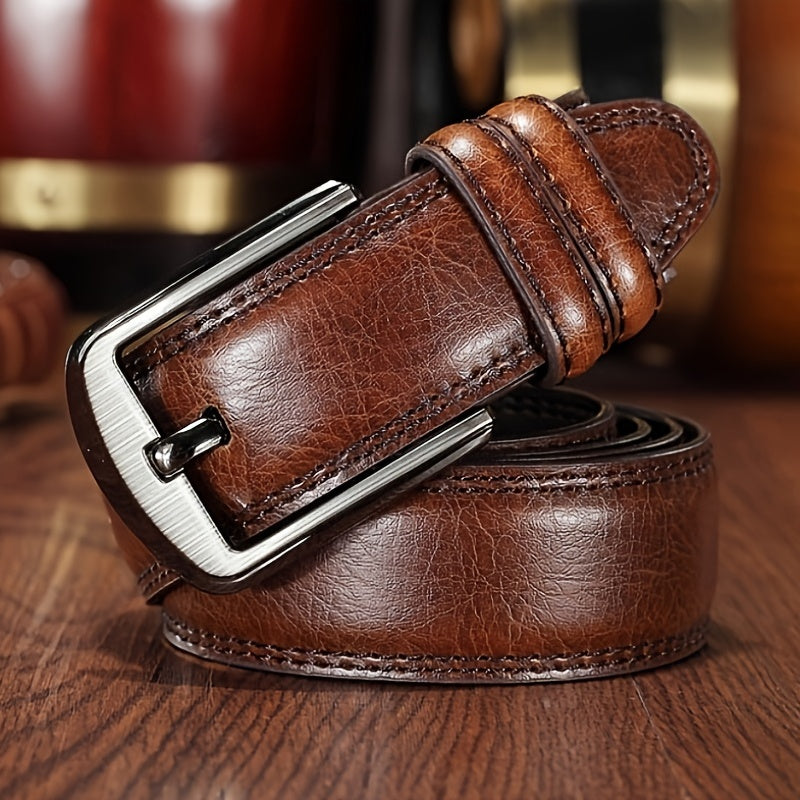 Men's Genuine Cowhide Leather Belt