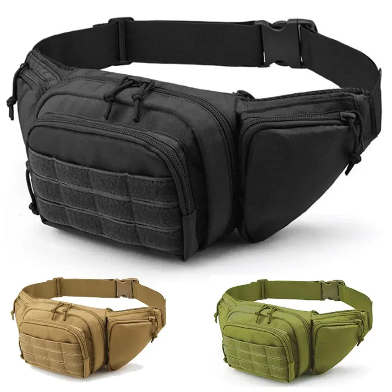 Motorcycle Waist Pack for Hiking, Cycling & Outdoor Sports | Lightweight Travel Belt Bag