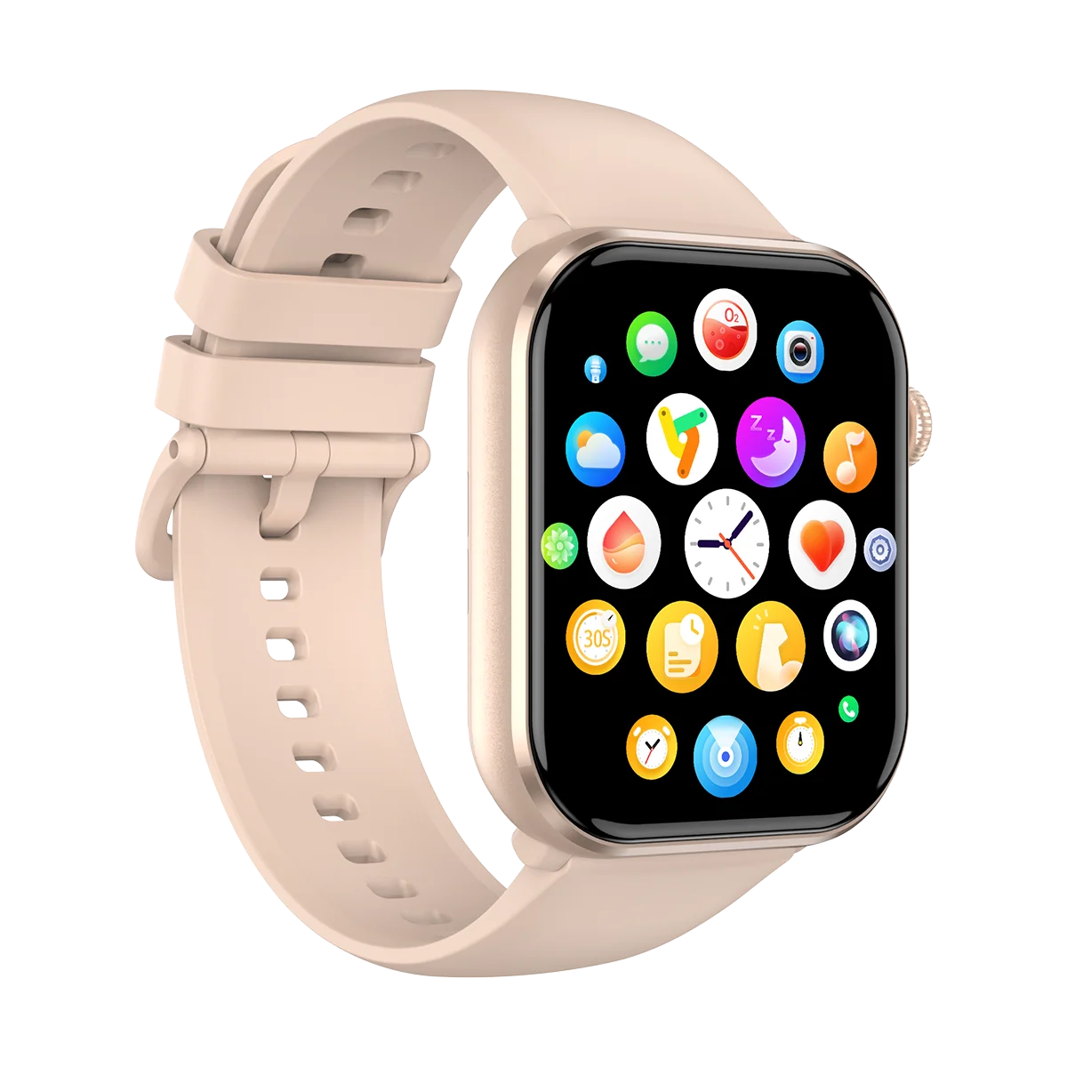 Smartwatch - 1.96'' AMOLED Display 800mAh Battery Bluetooth Calls Fitness Tracker