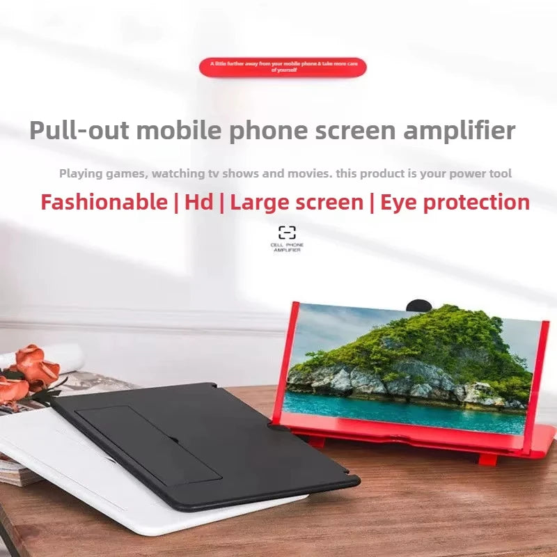 12" Phone Screen Magnifier - HD Mobile Display Amplifier | Eye Protection