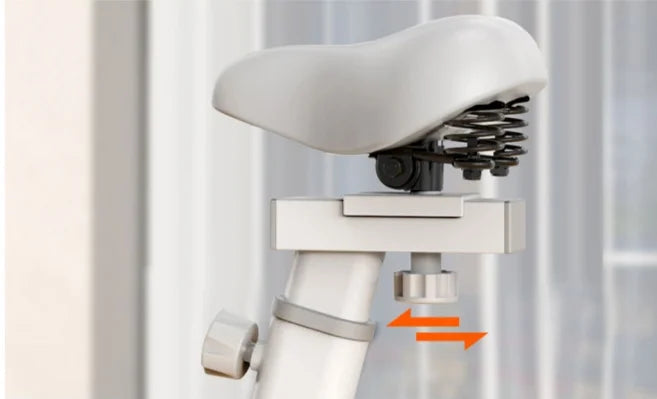 Exercise Spin Bike - 6KG Flywheel Indoor Cycling Bike with Screen & Bluetooth