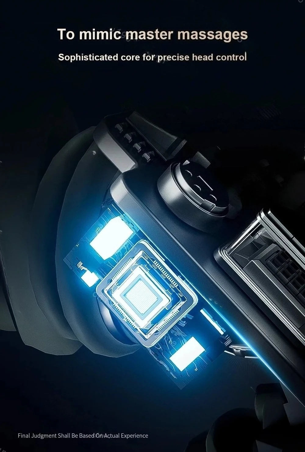 Neck Shoulder Massager Deep Tissue Shiatsu Back Cervical Massage Machine Bionic Heated Fatigue Relief Relax Muscle ﻿3-Level ﻿