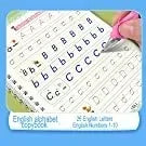 Reusable Practice Copybook Magic Copybooks for Kids Handwriting Workbooks for Preschools Grooves Template Design Aid