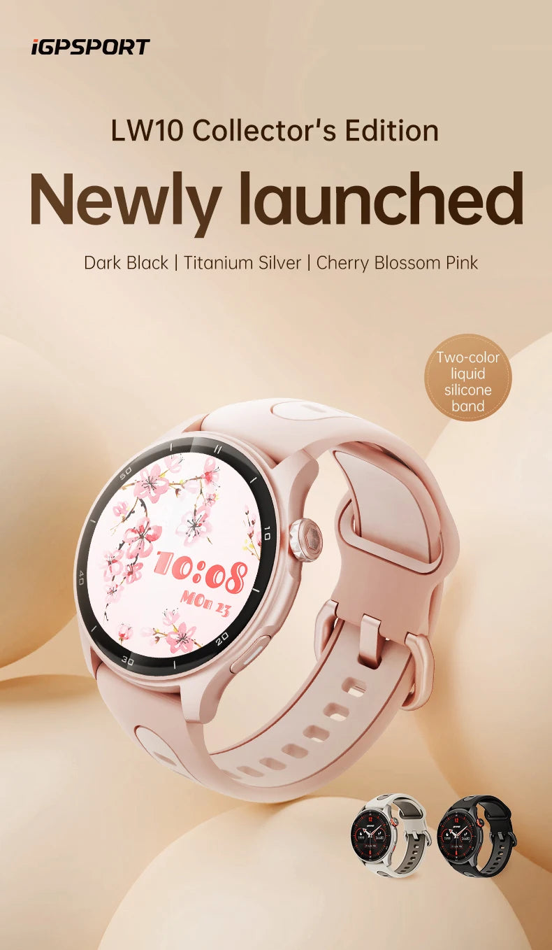 GPS Fitness Tracking Sports Watch - 50+ Workout Modes for Swimming, Running & More