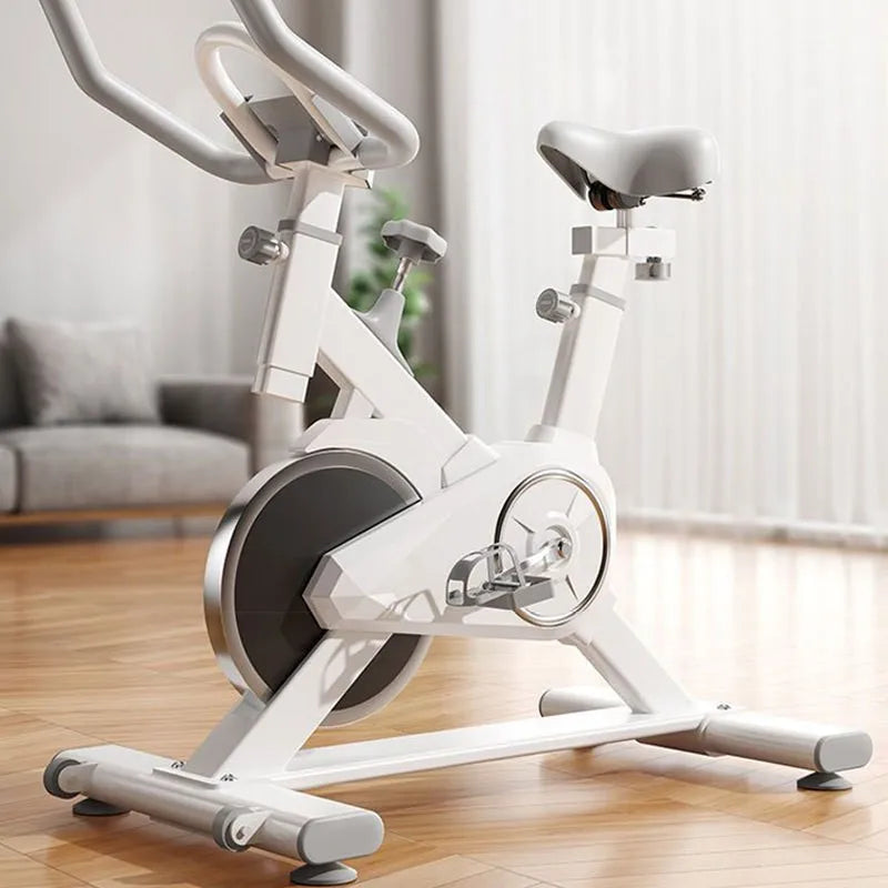 Exercise Spin Bike - 6KG Flywheel Indoor Cycling Bike with Screen & Bluetooth