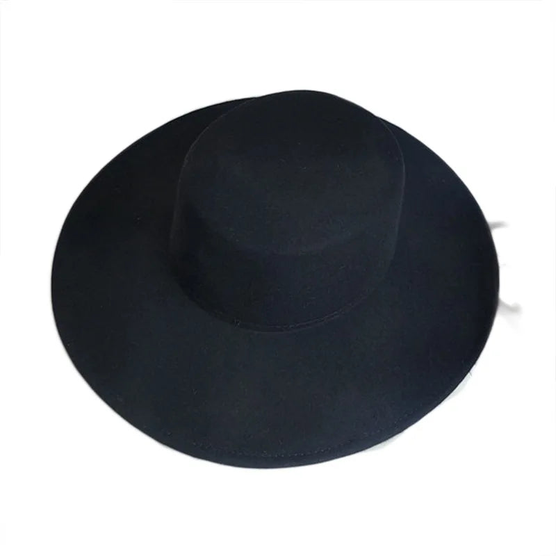 Bowler hat Women's cap hats for men fedoras fashion 2023 fedoras felt panama chapel beach elegant Wedding picture hat fascinator