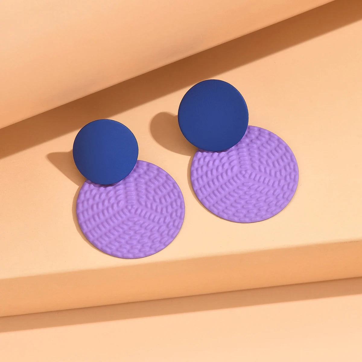 Earrings For Women Bohemian Y2K Contrasting Round Earrings Irregular Wedding Party Gifts