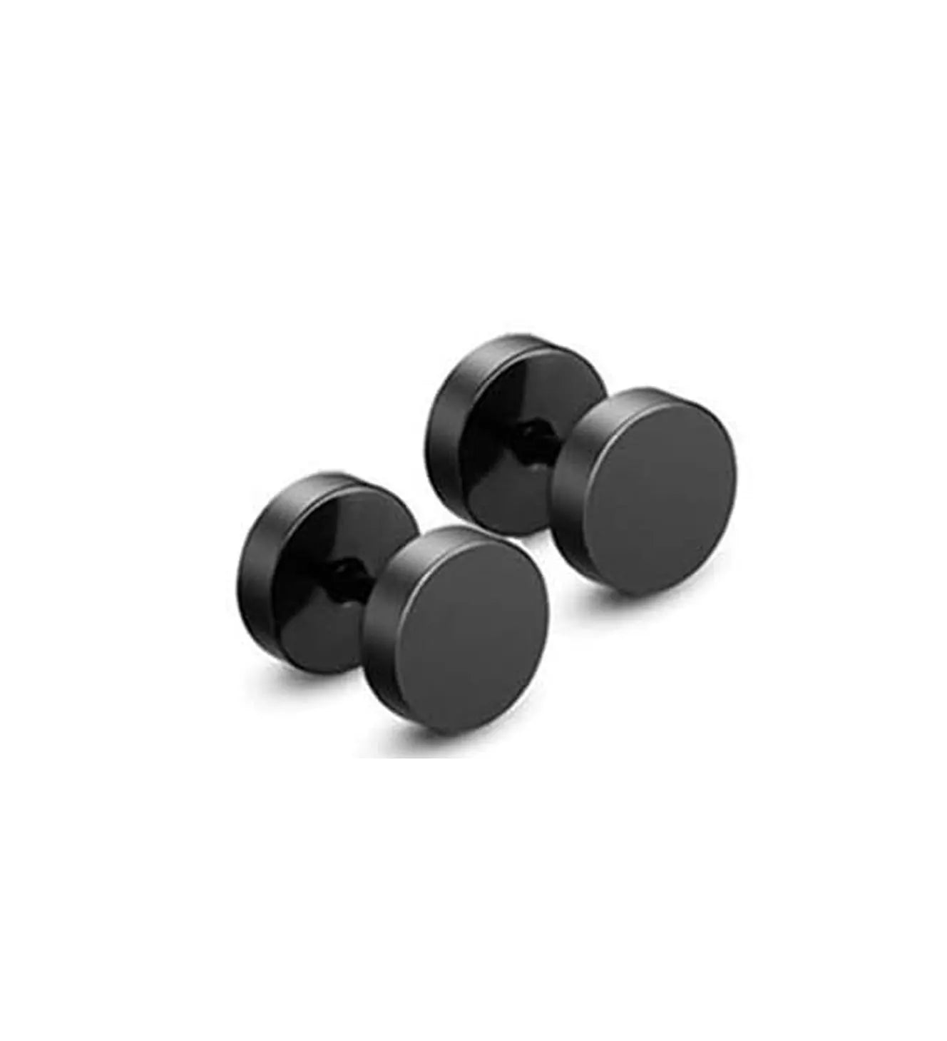 18 Pairs Earrings for Men: Stainless Steel Mens Earrings Stud Cross Dangle Hoop Earrings Set Jewelry Gift for Men Women