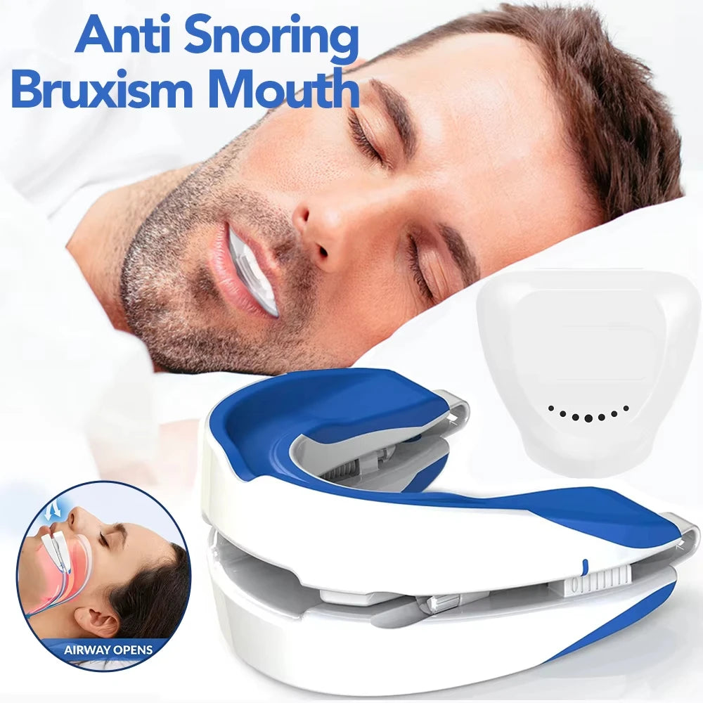 Anti Snoring Mouth Guard Adjustable Anti-Snoring Mouthpiece Sleeping Devices Bruxism Snoring Stopper Improve Sleep Mouthpiece