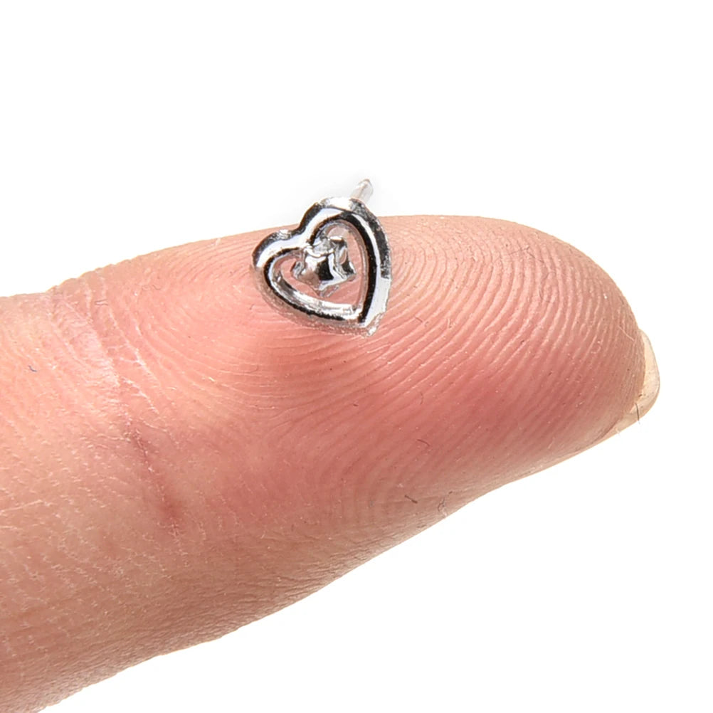 24 Pairs/Set Unisex Mix Styles Stud Earrings For Women Men Plastic Plated Stud Earrings Fashion Jewelry Wholesale