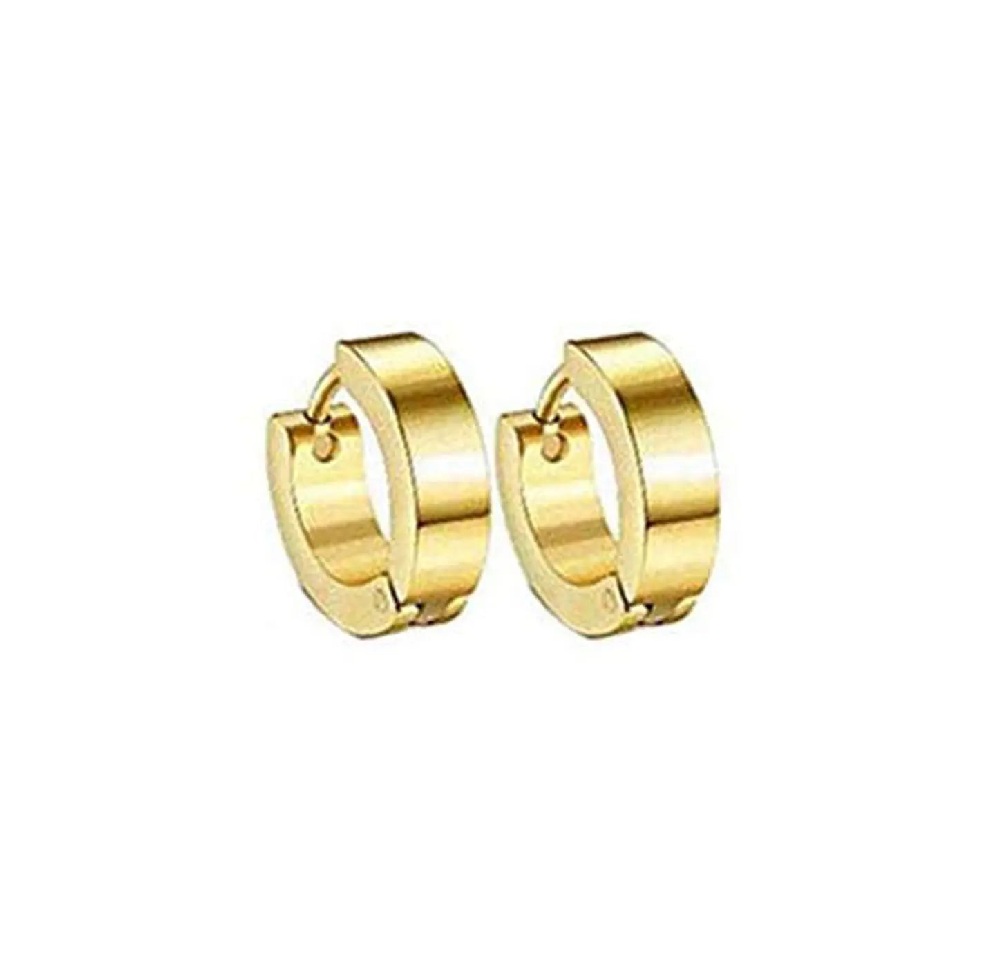 18 Pairs Earrings for Men: Stainless Steel Mens Earrings Stud Cross Dangle Hoop Earrings Set Jewelry Gift for Men Women