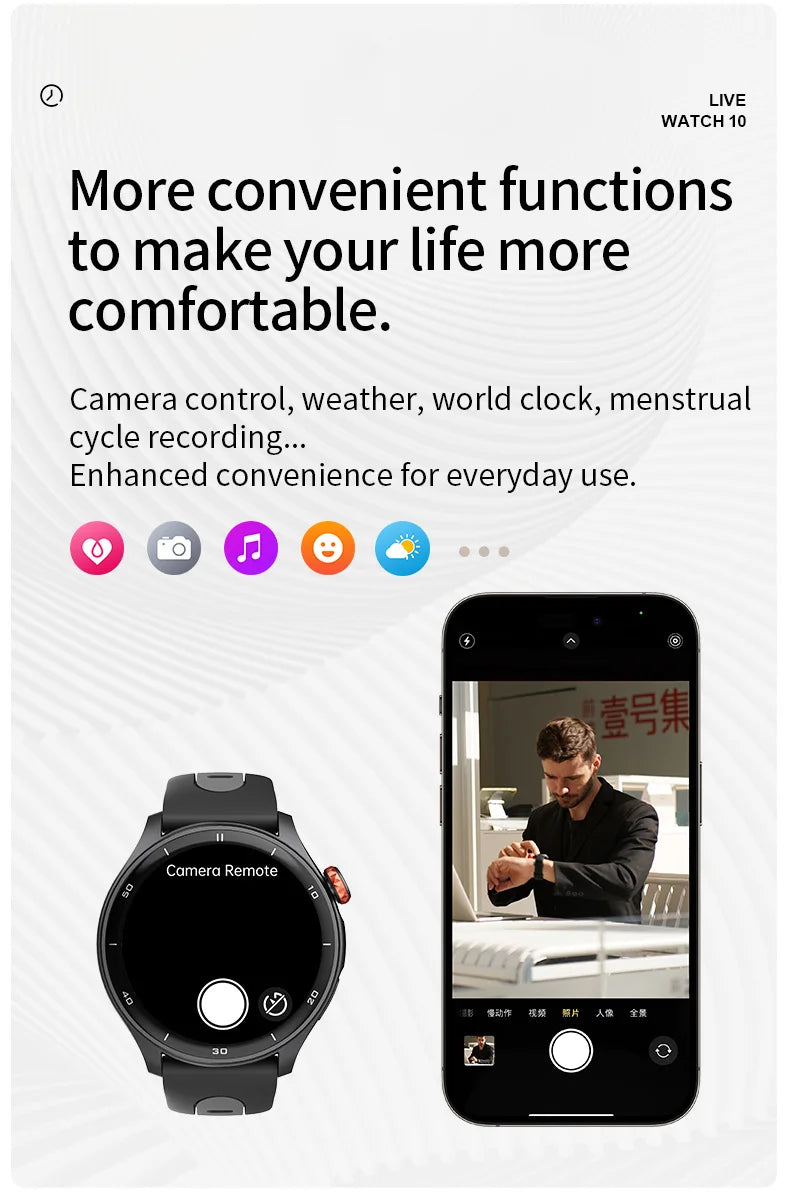 GPS Fitness Tracking Sports Watch - 50+ Workout Modes for Swimming, Running & More