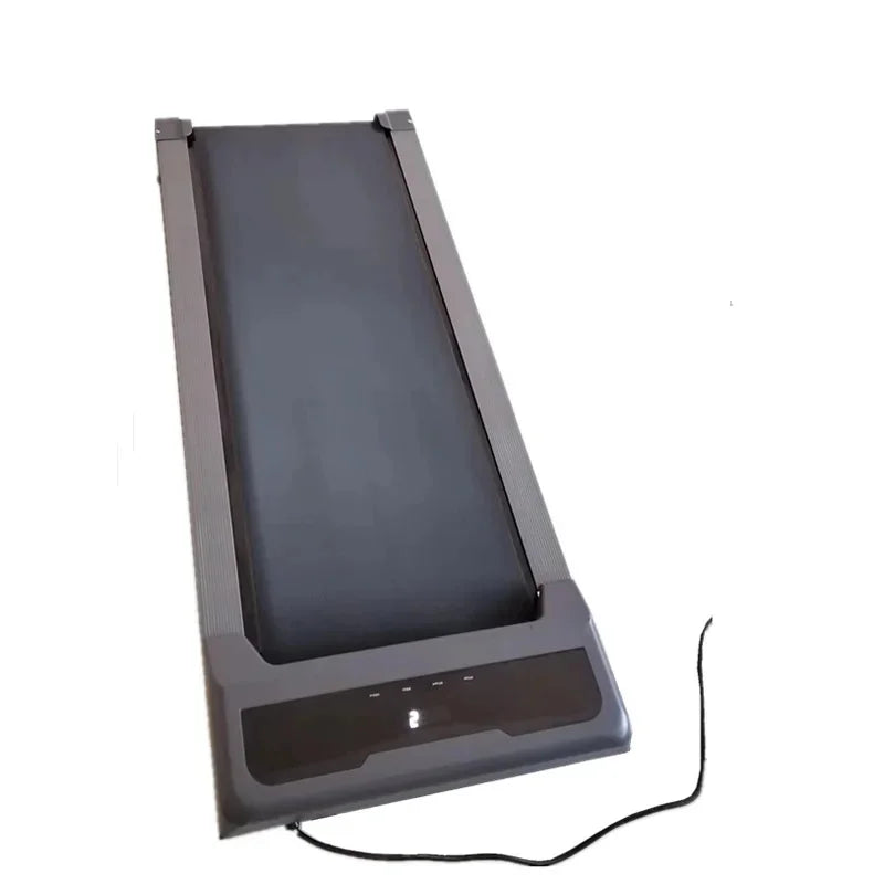 Small Fitness Equipment for Home Use, Flat Electric Treadmill, Silent, Installation-free, Foldable, and With A Walking Mat