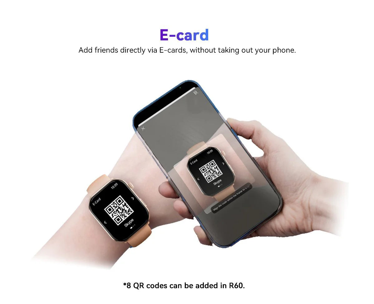 Smartwatch - 1.96'' AMOLED Display 800mAh Battery Bluetooth Calls Fitness Tracker