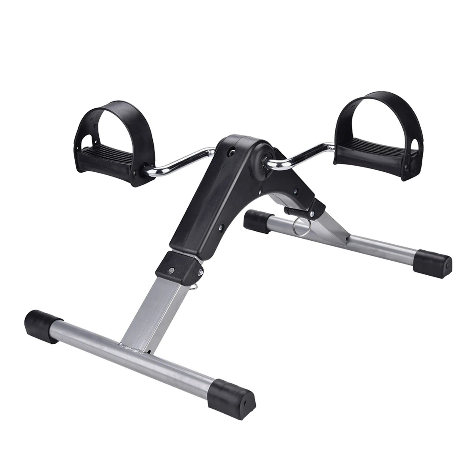Indoor Folding Cycling Trainer - Adjustable Resistance Leg Exercise Pedal Fitness Machine