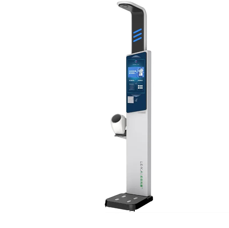 Body Composition Analyzer - Height Weight & Blood Pressure Monitor | 17 Metrics