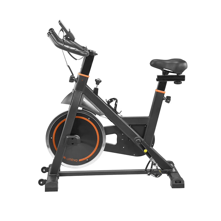 Spinning Bike - Bluetooth Indoor Cycling Bike with LCD Screen & Heart Rate Monitor