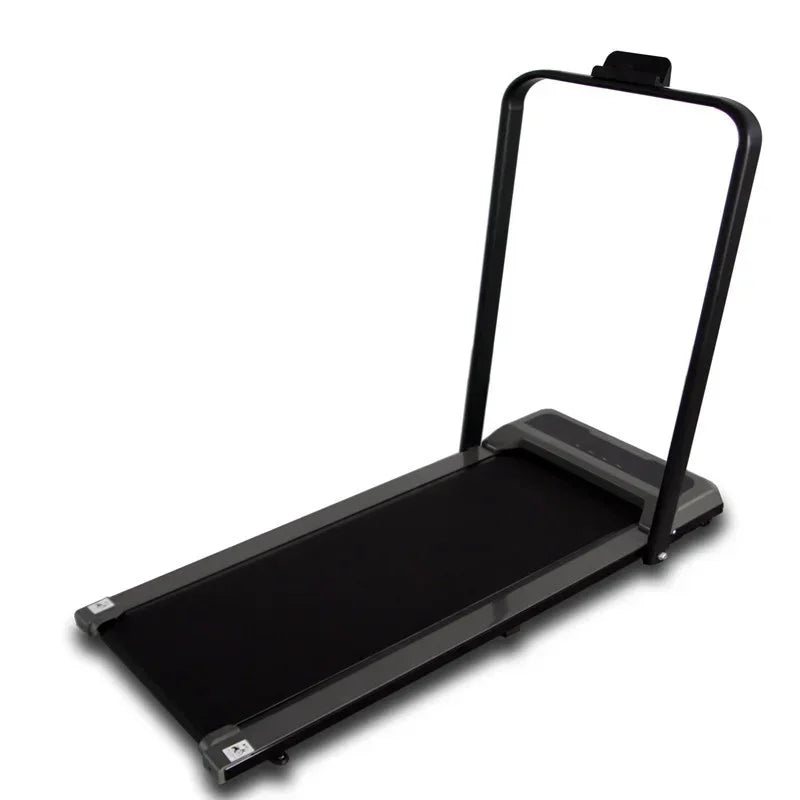 Small Fitness Equipment for Home Use, Flat Electric Treadmill, Silent, Installation-free, Foldable, and With A Walking Mat