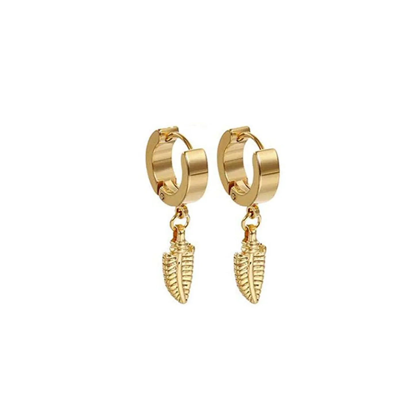 18 Pairs Earrings for Men: Stainless Steel Mens Earrings Stud Cross Dangle Hoop Earrings Set Jewelry Gift for Men Women