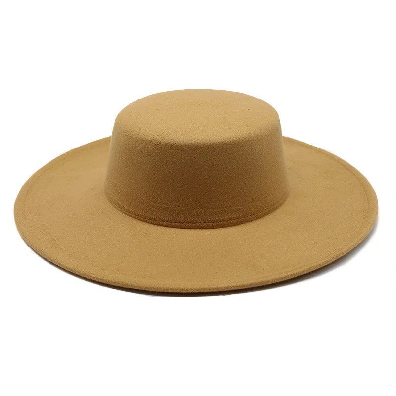 Bowler hat Women's cap hats for men fedoras fashion 2023 fedoras felt panama chapel beach elegant Wedding picture hat fascinator