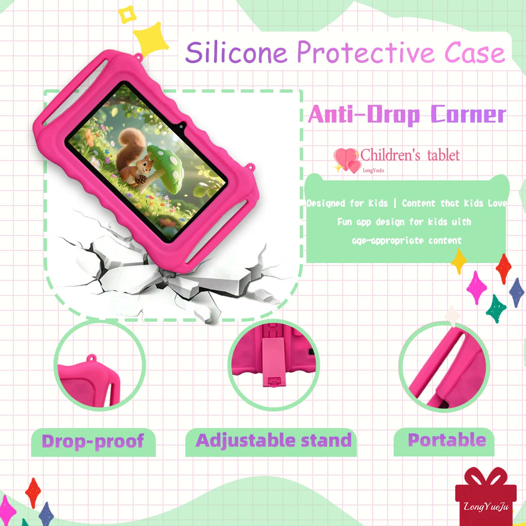 Kids Tablet 7 Inch Android 12 | 2GB RAM 32GB ROM with Parental Control