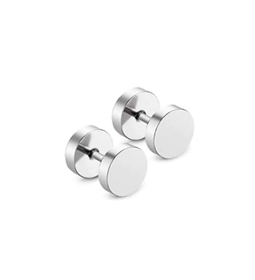 18 Pairs Earrings for Men: Stainless Steel Mens Earrings Stud Cross Dangle Hoop Earrings Set Jewelry Gift for Men Women