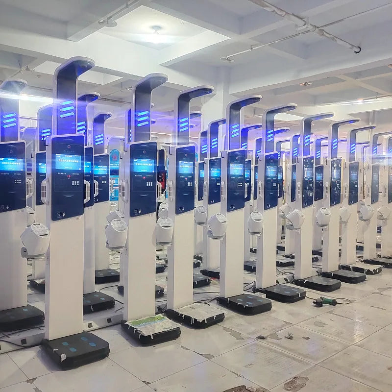 Body Composition Analyzer - Height Weight & Blood Pressure Monitor | 17 Metrics