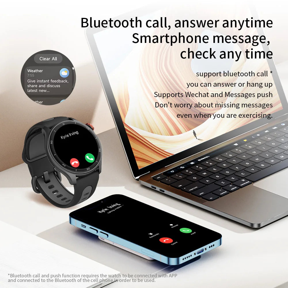 GPS Fitness Tracking Sports Watch - 50+ Workout Modes for Swimming, Running & More