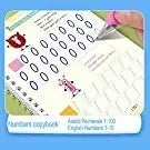 Reusable Practice Copybook Magic Copybooks for Kids Handwriting Workbooks for Preschools Grooves Template Design Aid