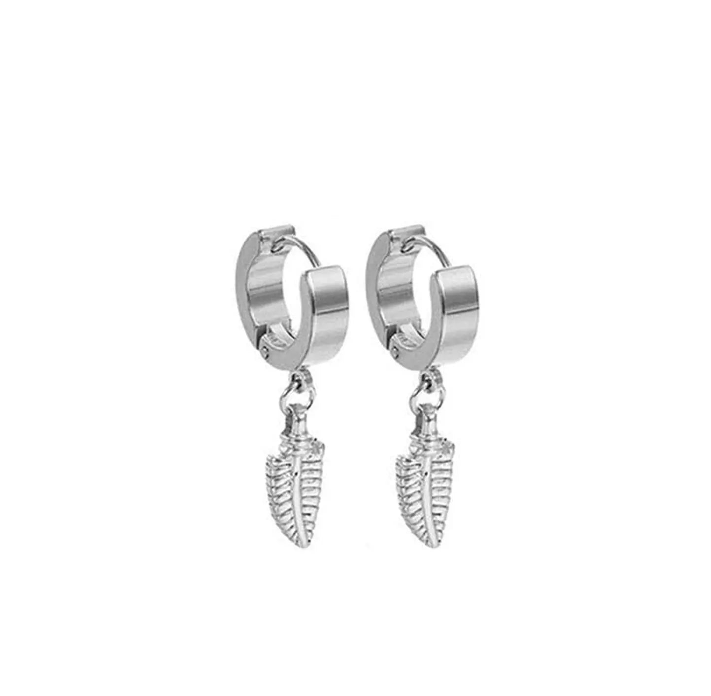 18 Pairs Earrings for Men: Stainless Steel Mens Earrings Stud Cross Dangle Hoop Earrings Set Jewelry Gift for Men Women