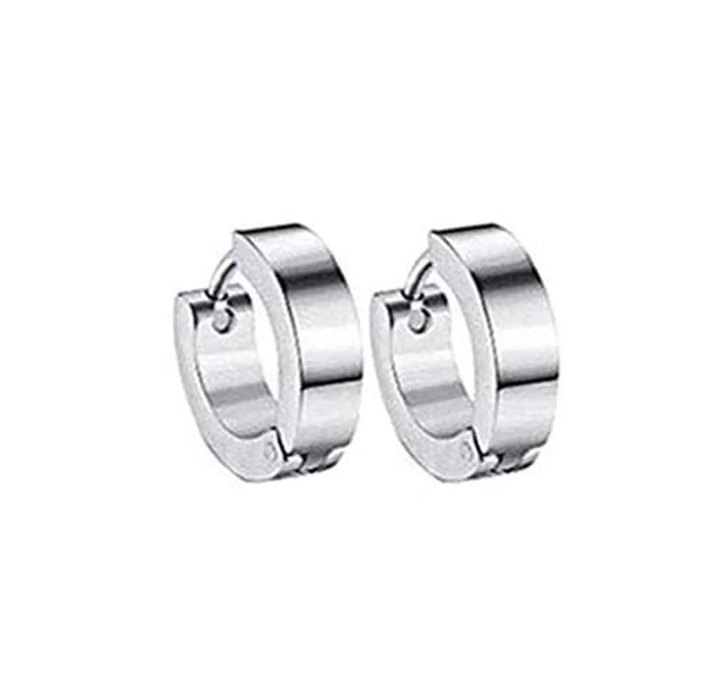 18 Pairs Earrings for Men: Stainless Steel Mens Earrings Stud Cross Dangle Hoop Earrings Set Jewelry Gift for Men Women