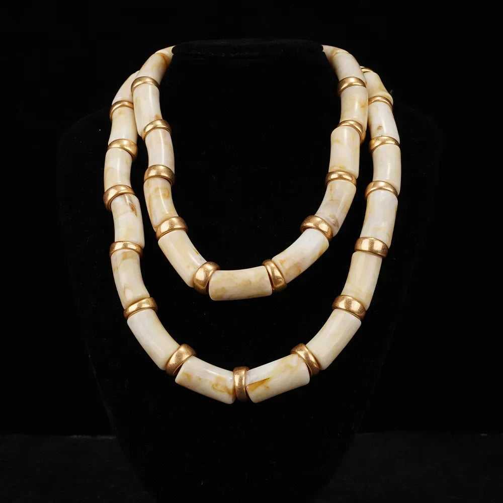 Necklace Men's and Women's Heavy Duty Necklace Accessories Banquet Dignity Fashion Fashion Unique Personality Design