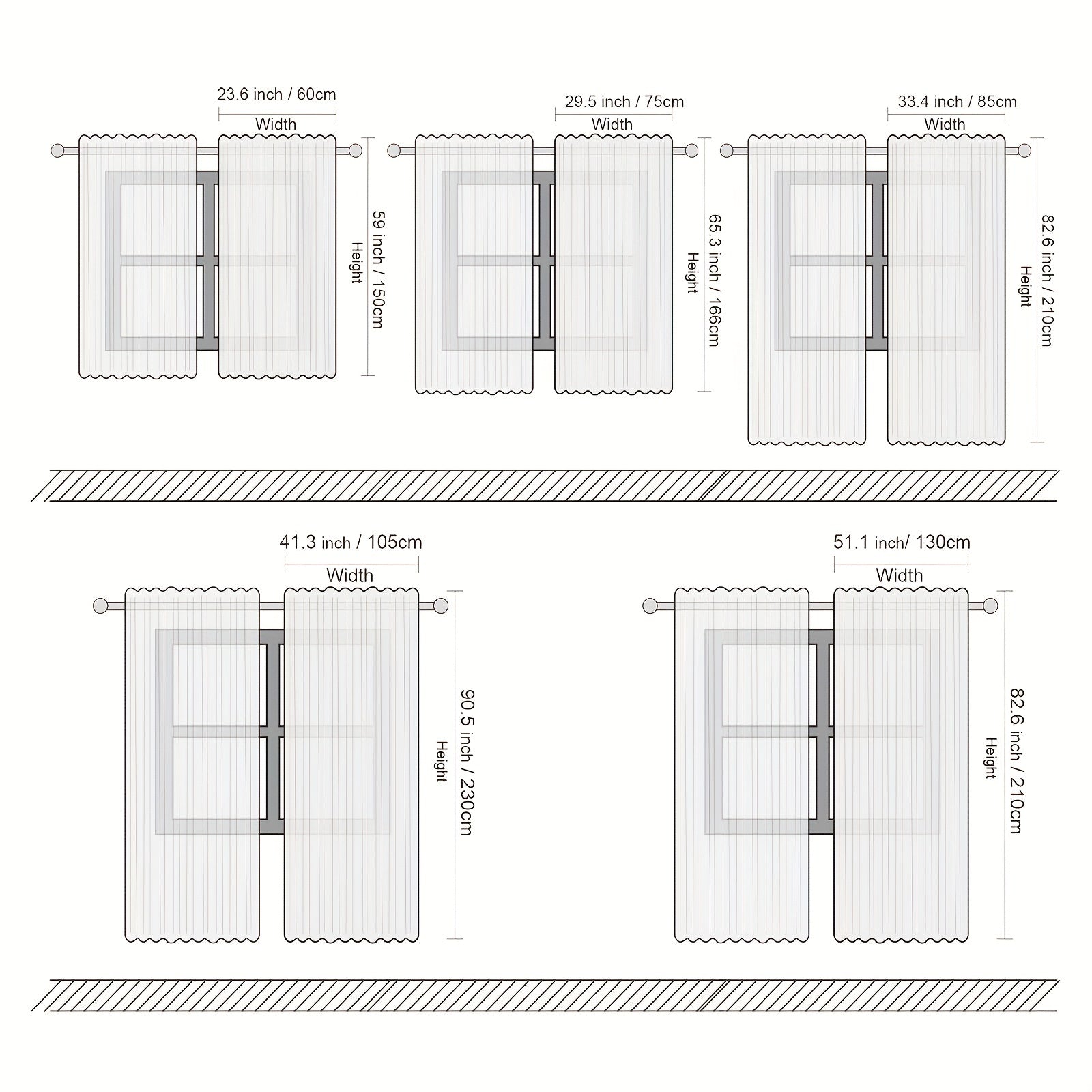Sunflower Printed Curtains - Perfect For Bedroom, Office, Kitchen and Living Room
